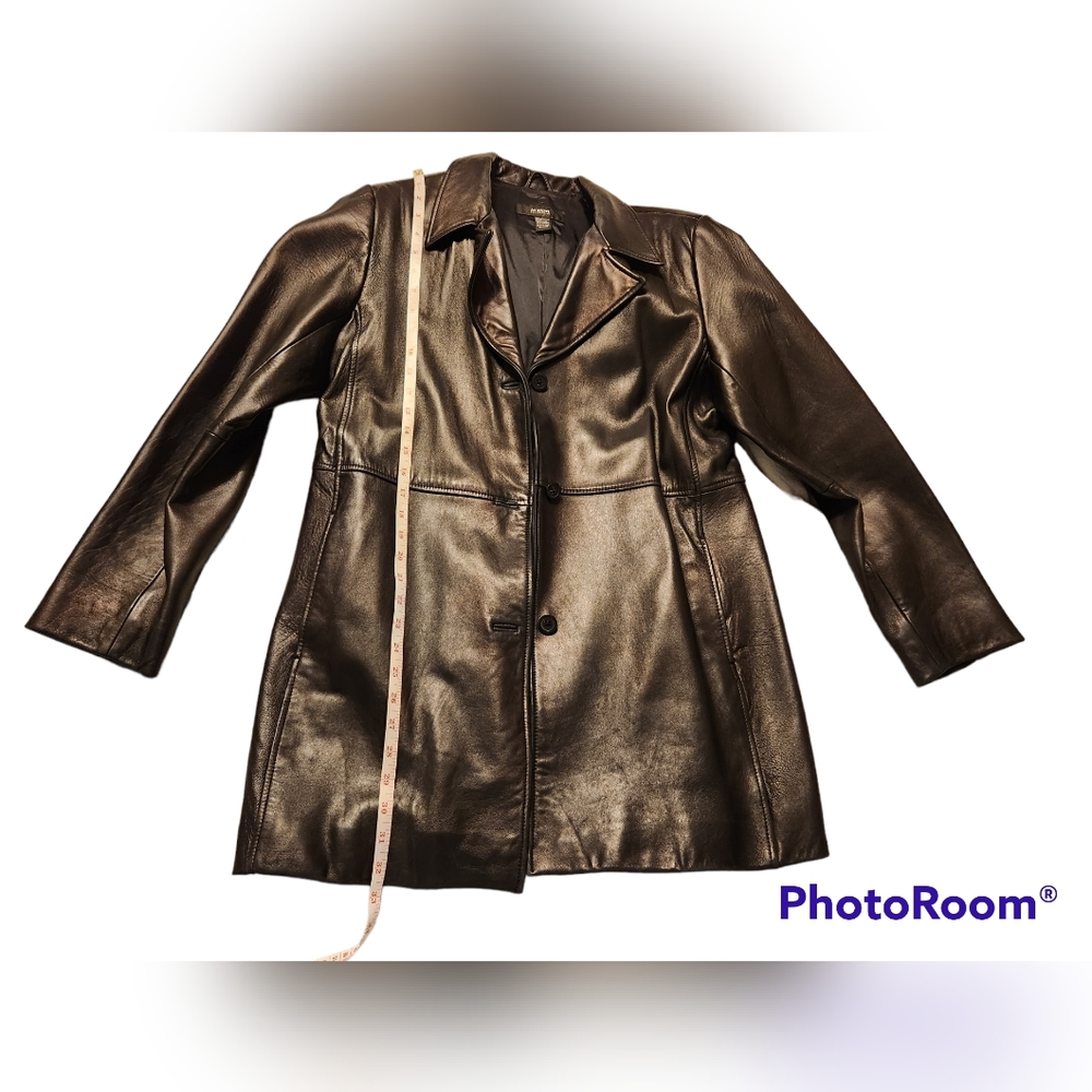 Alfani Genuine Leather Women's Coat, L
